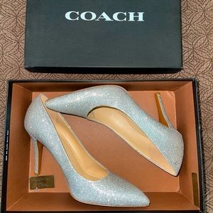 New Coach Heels Sz 10